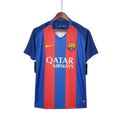Camisa Retrô Barcelona I Home Nike 2016/17 Masculino Azul Grená